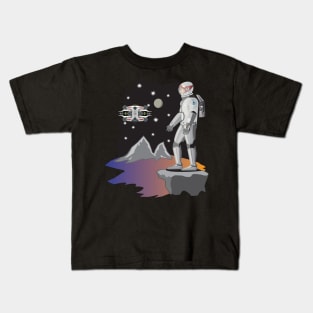 The astronaut Kids T-Shirt